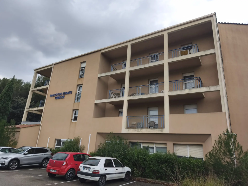 Ehpad Les Cardalines - batiment extérieur Ehpad Les Cardalines - batiment extérieur